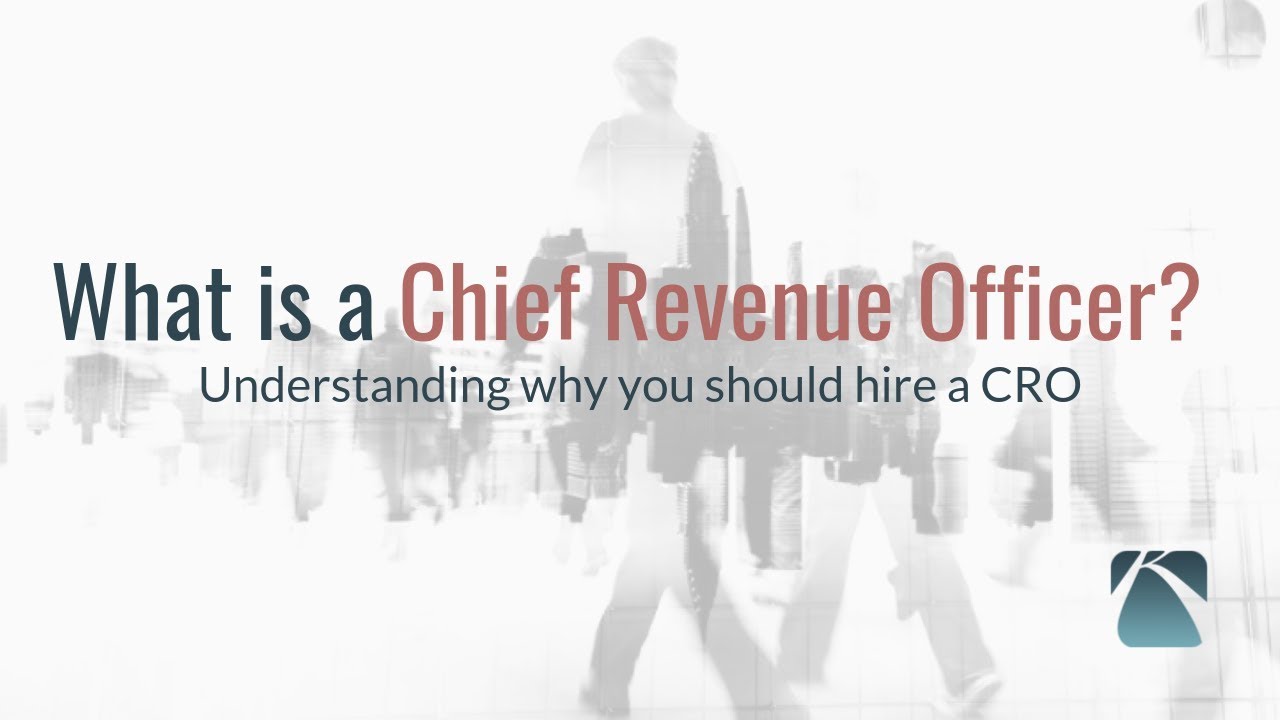 What is Chief Revenue Officer and 3 Reasons Why You Should Hire One
