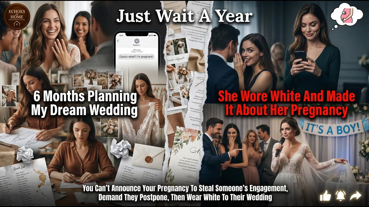 My Sister Announced Her Pregnancy At My Engagement Party, Then Demanded I Postpone My Wedding So...
