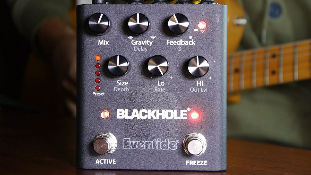 Eventide Blackhole Reverb Pedal | Demo
