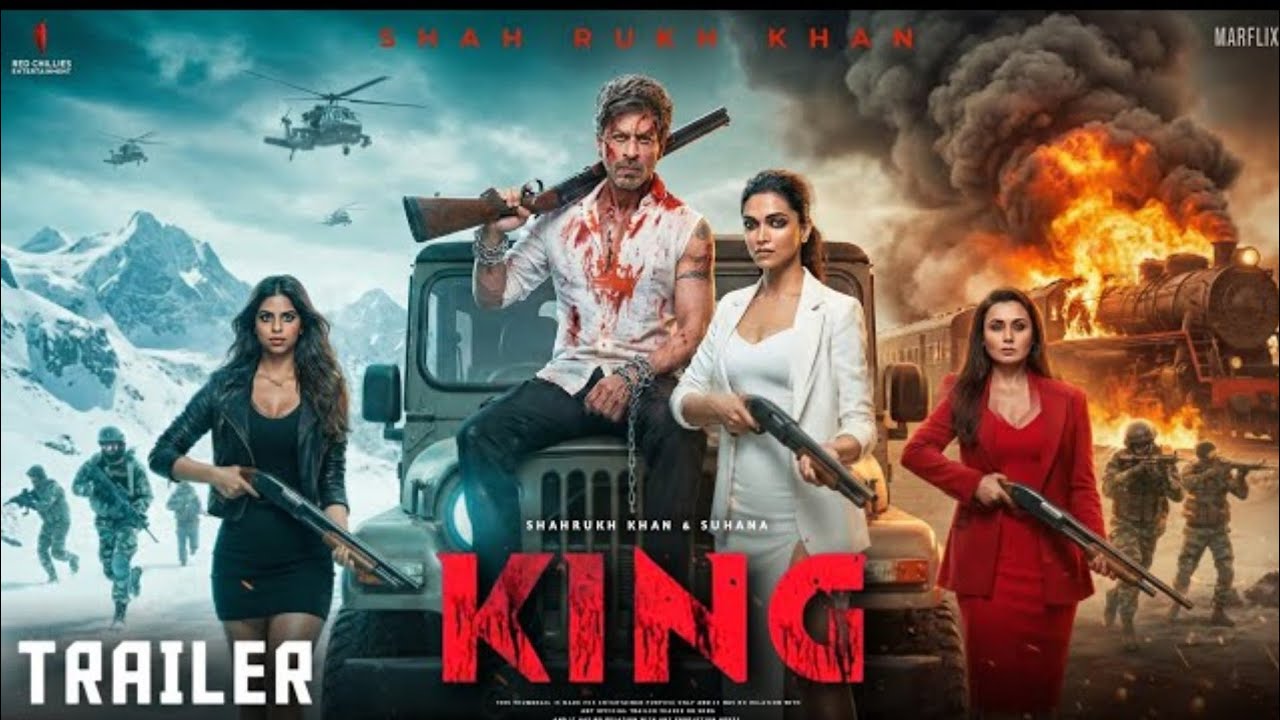 KING - Official Trailer | Shah Rukh Khan | Suhana Khan | Deepika Padukone | Rani M Fan Made Trailer