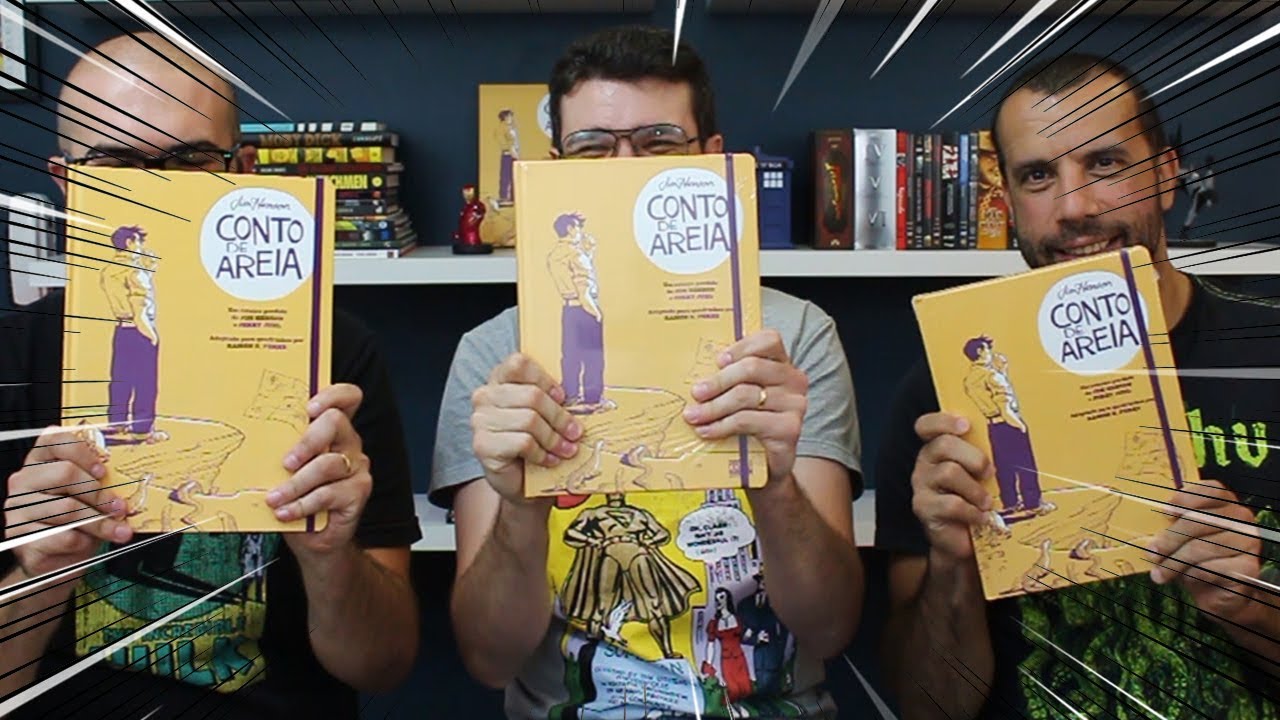 CONTO DE AREIA está entre nós! Tudo sobre a produção da HQ | Pipoca e Nanquim #286
