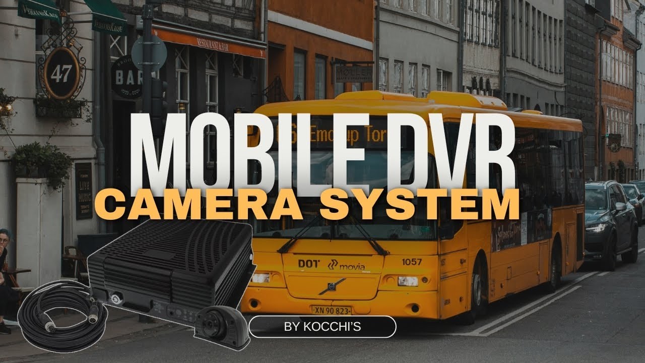 Mobile DVR for Vehicle Monitoring | Vehicle Camera System | www.kocchis.com #mobiledvr