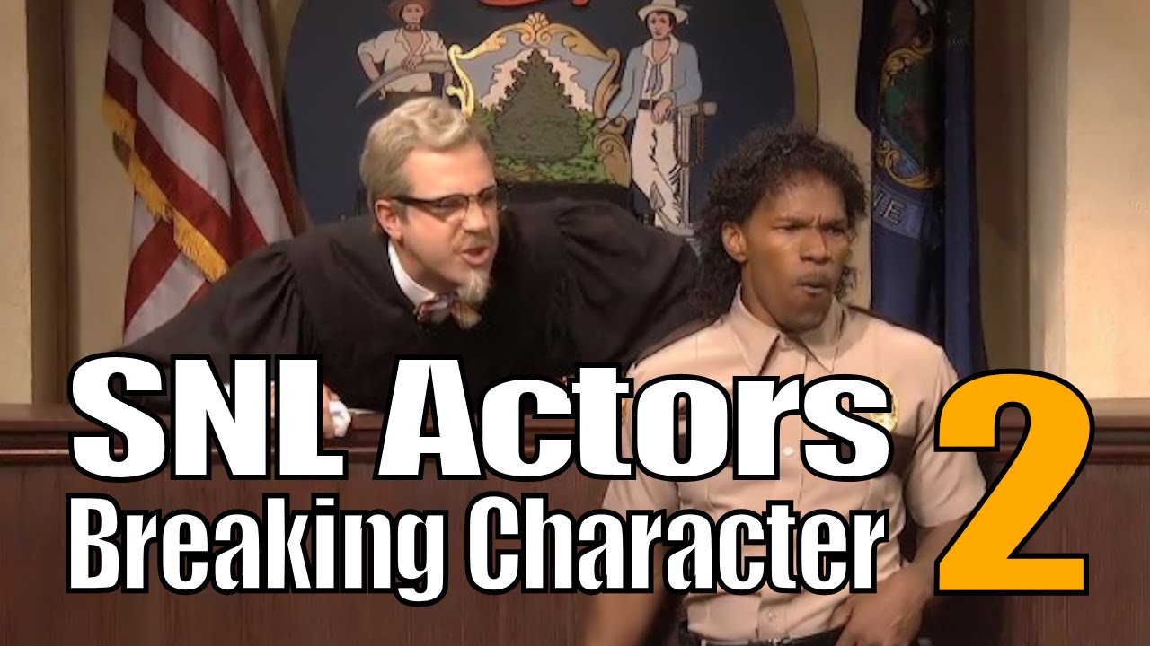 SNL Bloopers & Actors Breaking Character Compilation (Part 2)
