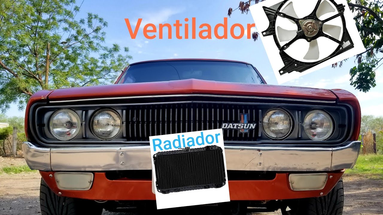 Datsun 620 Ventiladores Eléctricos Y Radiador