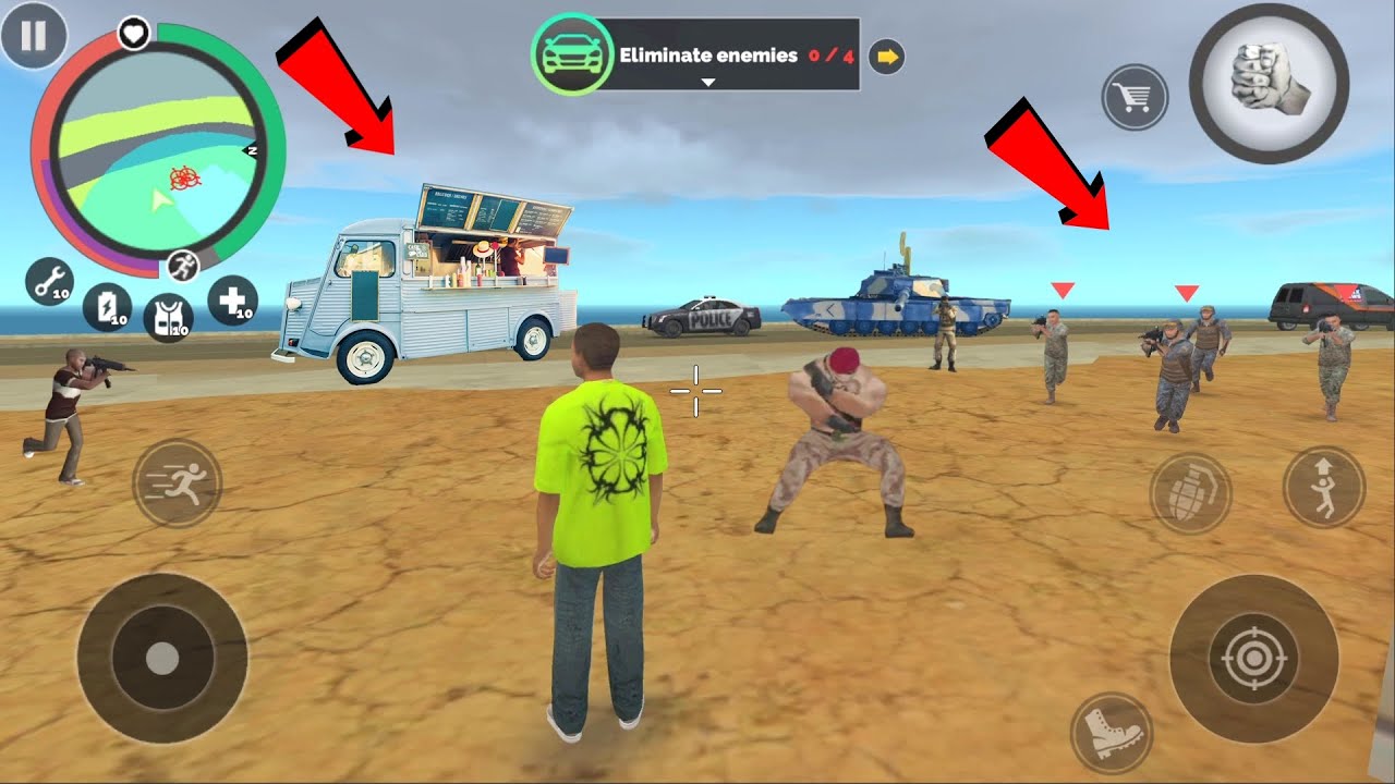 Vegas Crime Simulator (Delivery Van - Mission Complete) Eliminate Enemy - Android Gameplay HD