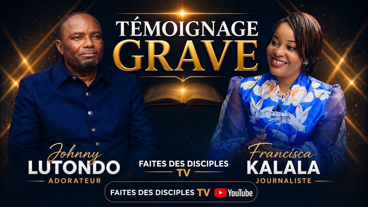 JOHNNY LUTONDO - TÉMOIGNAGE ET PARCOURS DANS GOSPEL PLUS ✨