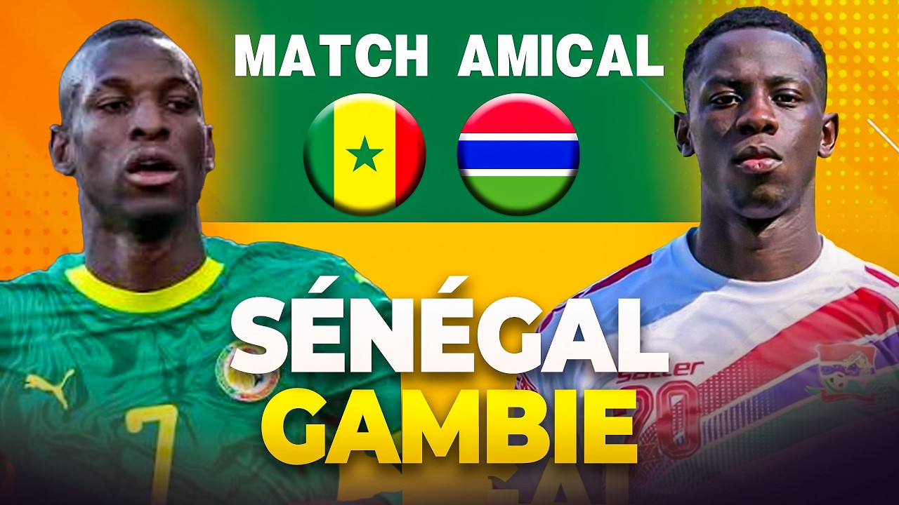 🔴Direct - S&eacute;n&eacute;gal 🇸🇳 vs Gambie 🇬🇲/ Ambiance exceptionnelle au stade Abdoulaye Wade de Diamniadio