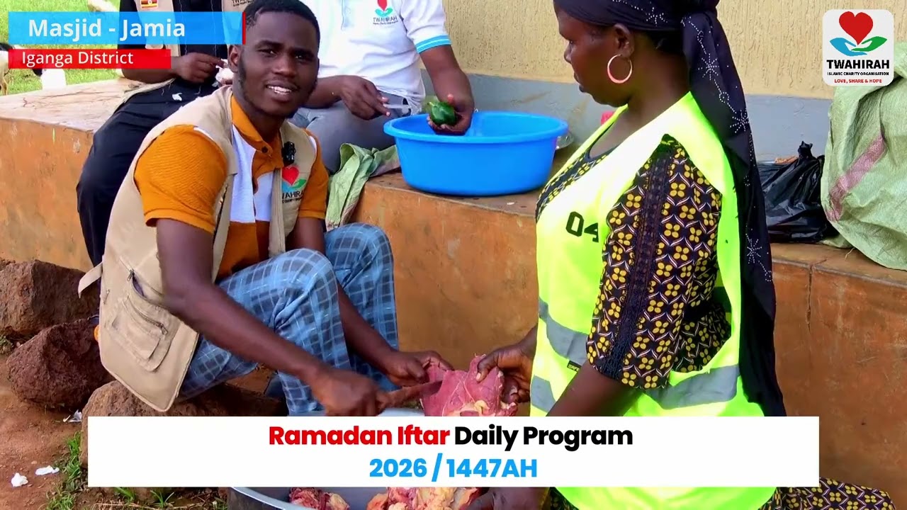 IFTAR PROVISION REPORT AT MASJID JAMIA - NAMBAALE, IGANGA DISTRICT