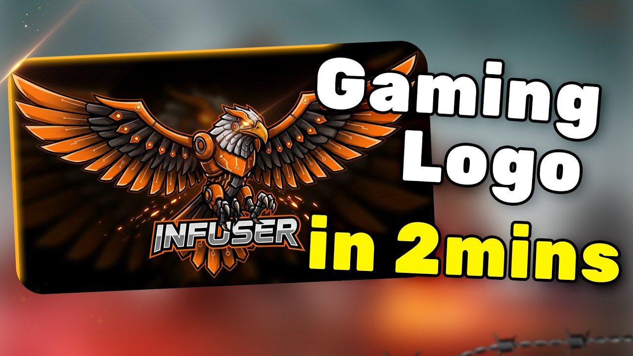 Create a PRO Gaming Logo in 2 Minutes No Skills Needed!