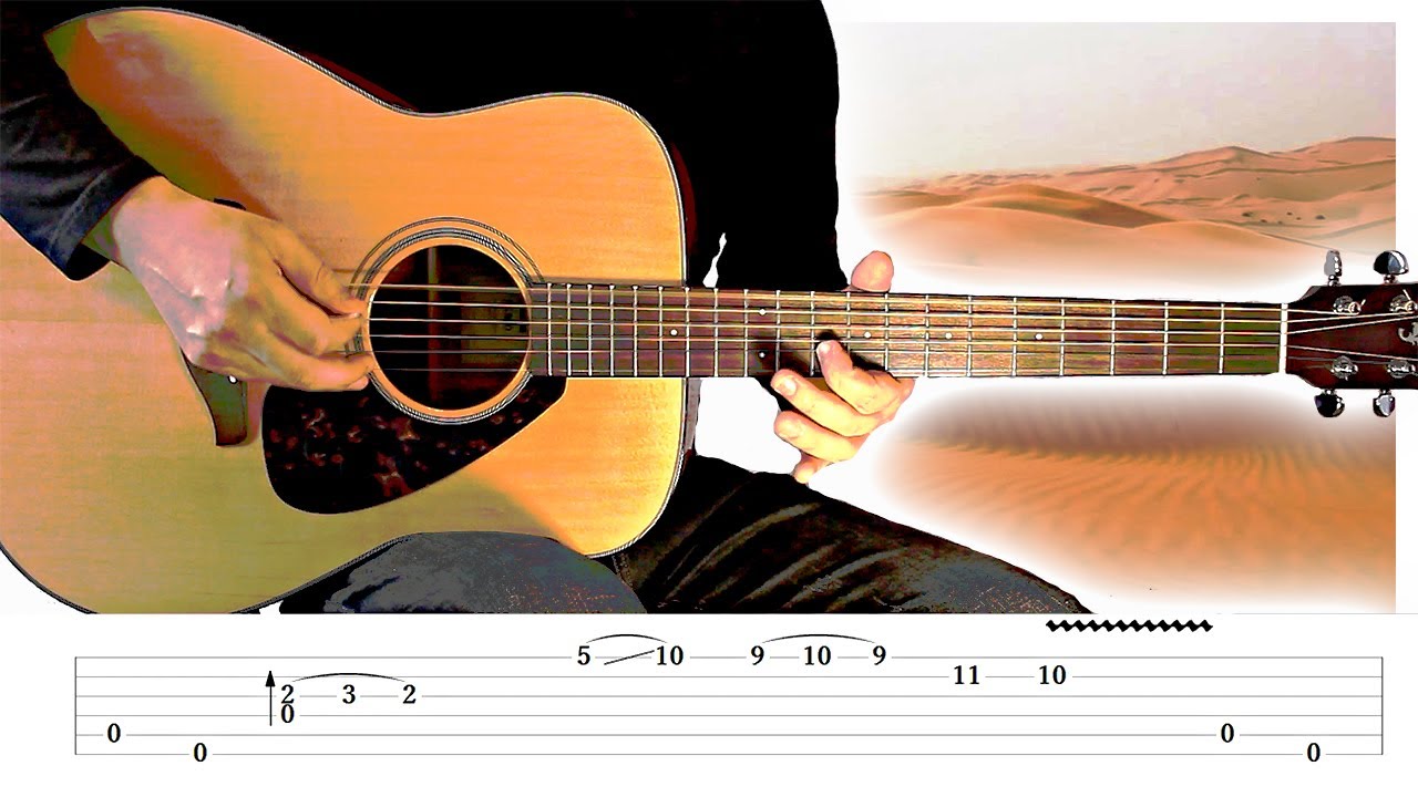 Dune [Ancient Oriental Music] Guitar Lesson w/ Tabs!