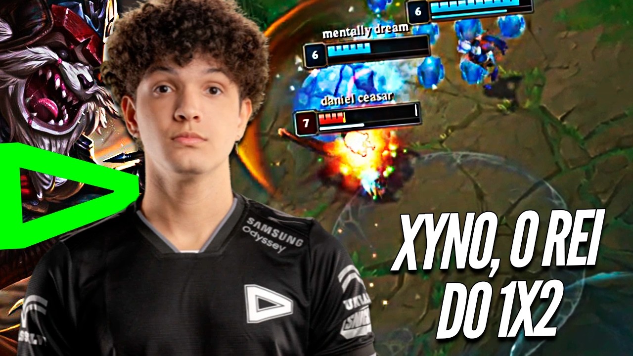 MELHOR TOP do BRASIL, FEZ UM 1X2 ABSURDO de KLED, LOUD XYNO - TREINO CBLOL 2026