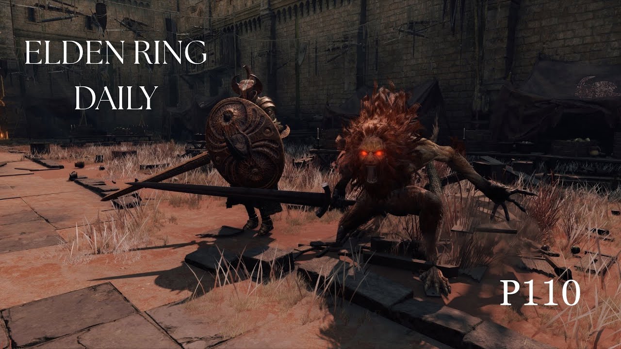 Misbegotten Warrior and Crucible Knight : Elden Ring Daily P110