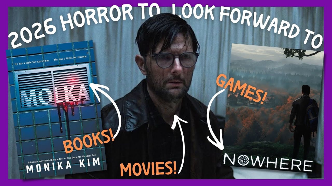Horror Movies, Books, and Games to Watch Out for This Year!