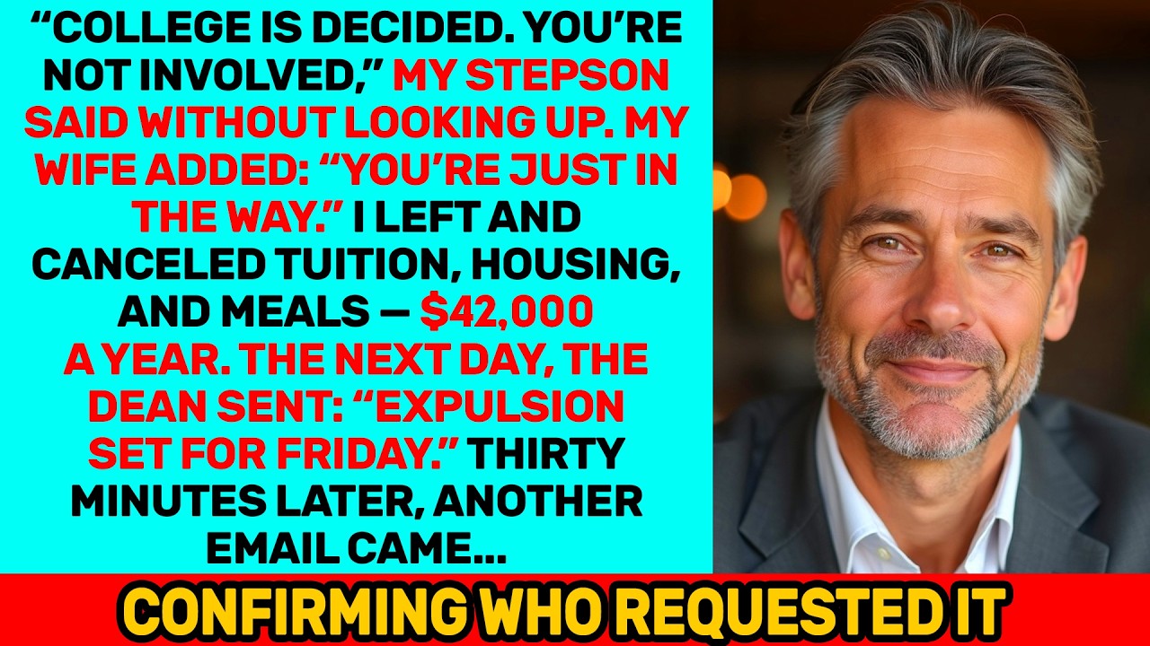 “College Is Decided. You’re Not Involved,” They Said. I Left — $42,000 Vanished Overnight…