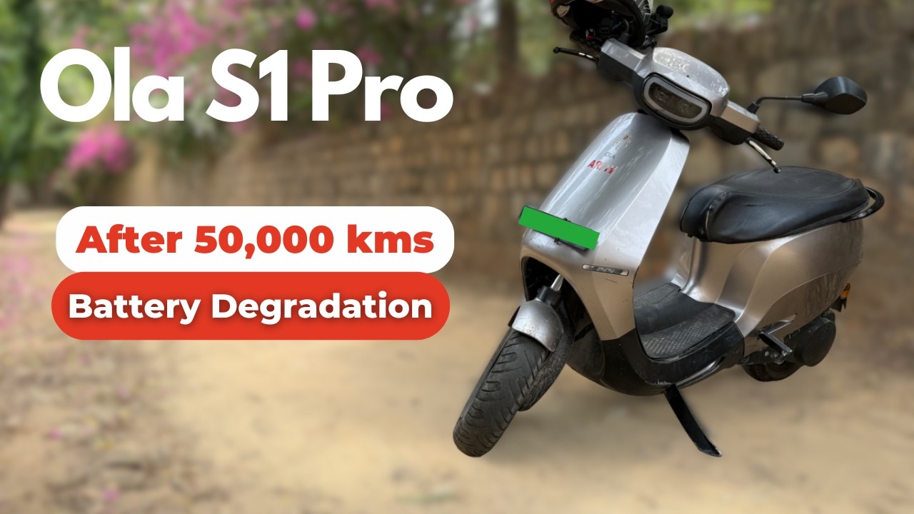 Ola S1 Pro After 3 Years & 50,000 KM: Range Test, Battery Degradation Build Quality issues: Review