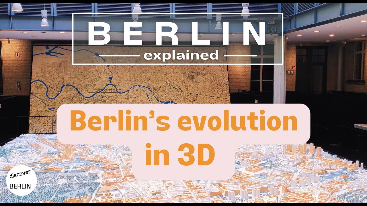 Berlin´s Urban Development - City Models #1 - Overview and Large Wall Model