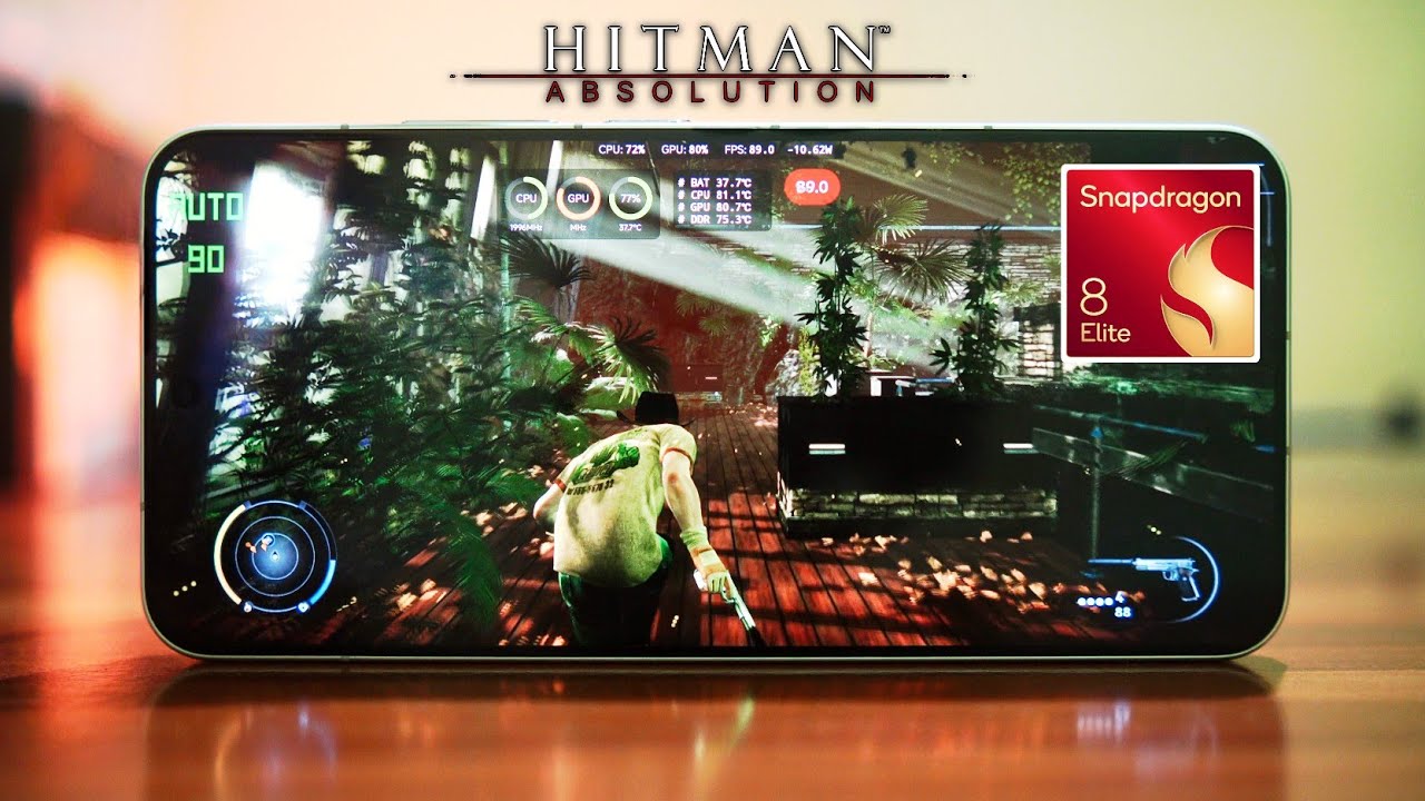 Новый порт AAA для Android! Hitman Absolution — тест Snapdragon 8 Elite, 120 кадров в секунду — с...