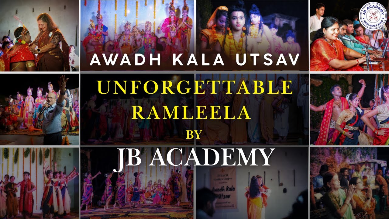 Awadh Kala Utsav | JB Academy’s Cultural Tribute at Guptahri Temple, Ayodhya