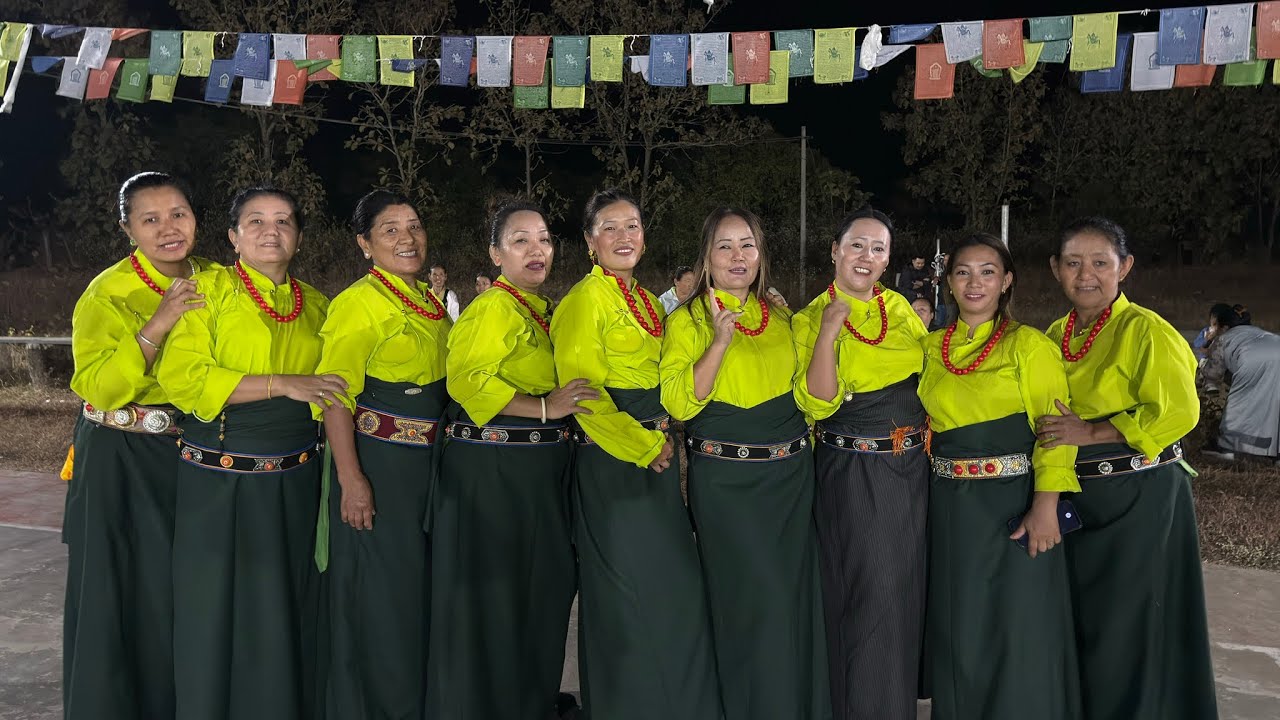 མོན་གྷོར་ལྷག་དཀར་སྒོར་གཞས།Mundgod Lhakar Gorshey 24/12/2025