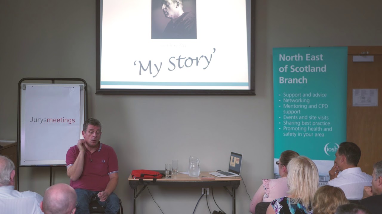 September 2018 - IOSH North East of Scotland - Jason Anker, MBE,  Motivational Speaker