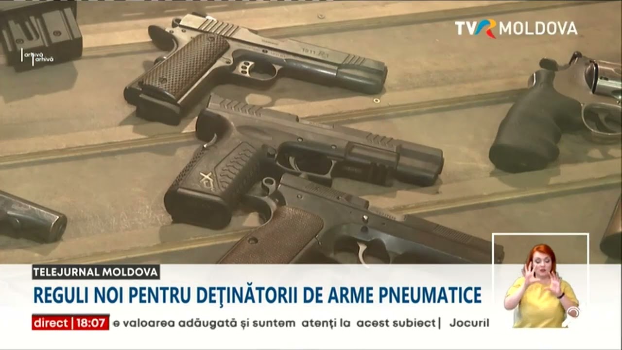 Reguli noi pentru deținătorii de arme pneumatice
