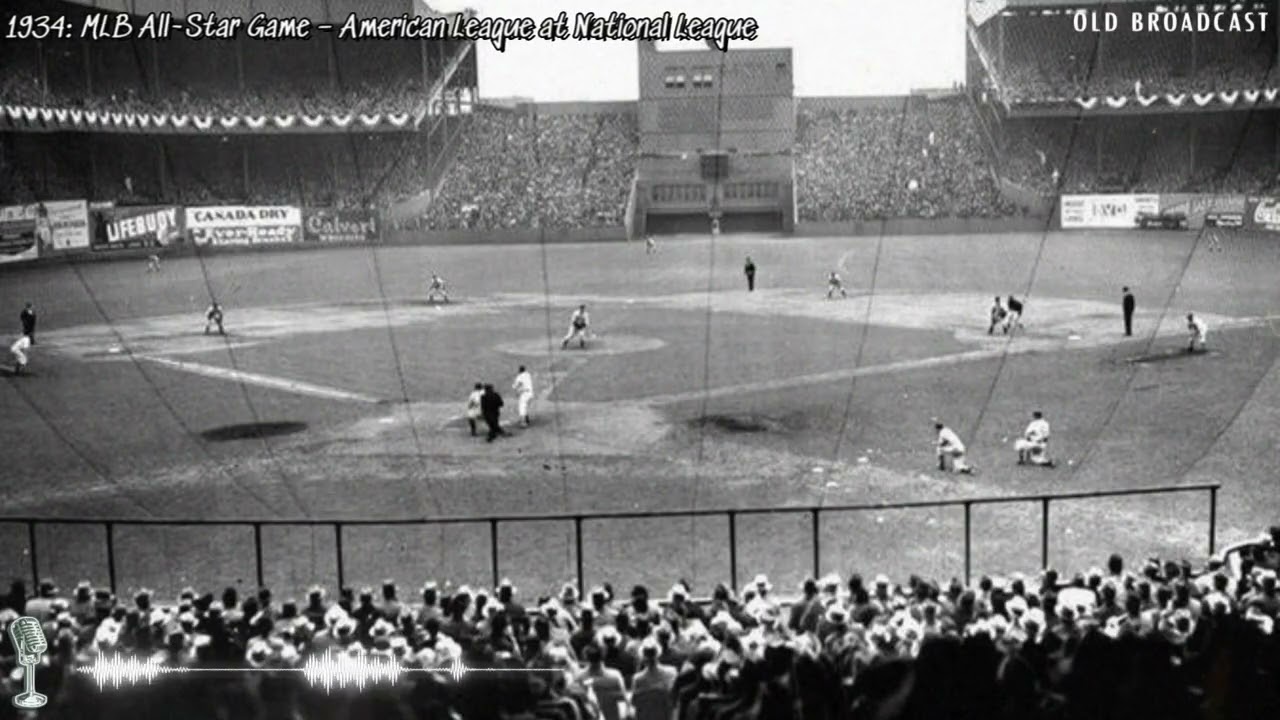 Jul. 10, 1934: MLB All-Star Game | American League at National League (Polo Grounds)