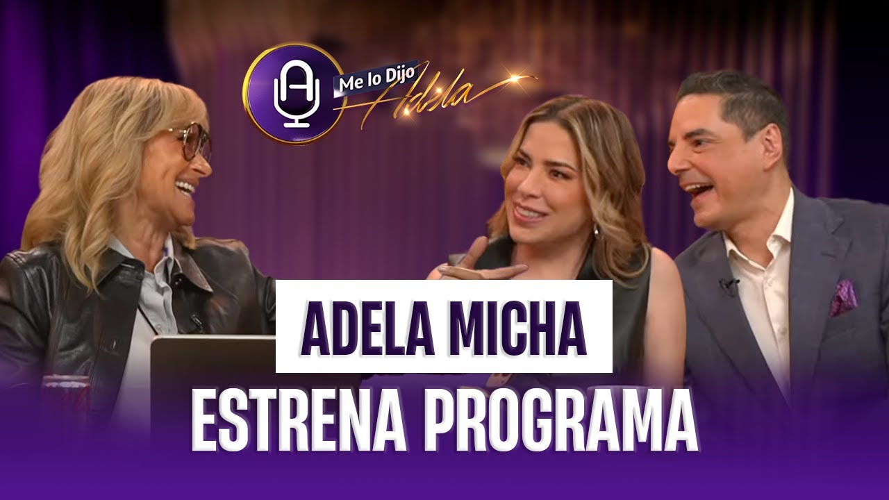 SAGA NOTICIAS: Kim y Max llegaron con todo al nuevo programa de Adela Micha  | MLDA