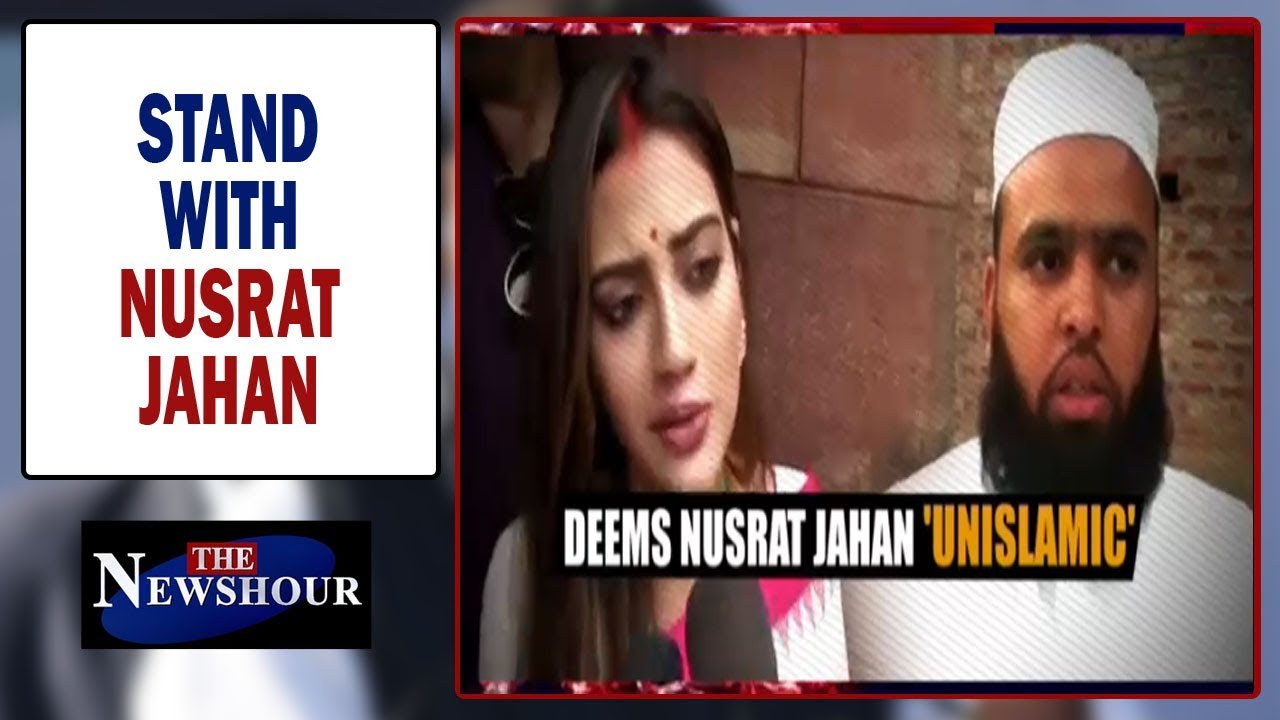 TMC neta Nusrat Jahan trolled & targeted; Mamata & Muslim liberals are silent | The Newshour Debate
