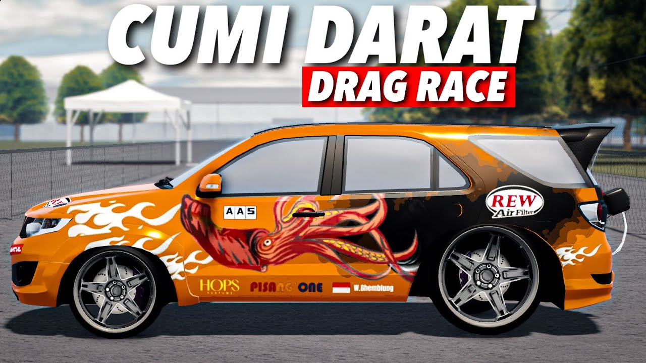 CUMI DARAT UNTUK DRAG RACE🦑💨 - TOYOTA FORTUNER 2012🔥 | ROBLOX CDID‼️
