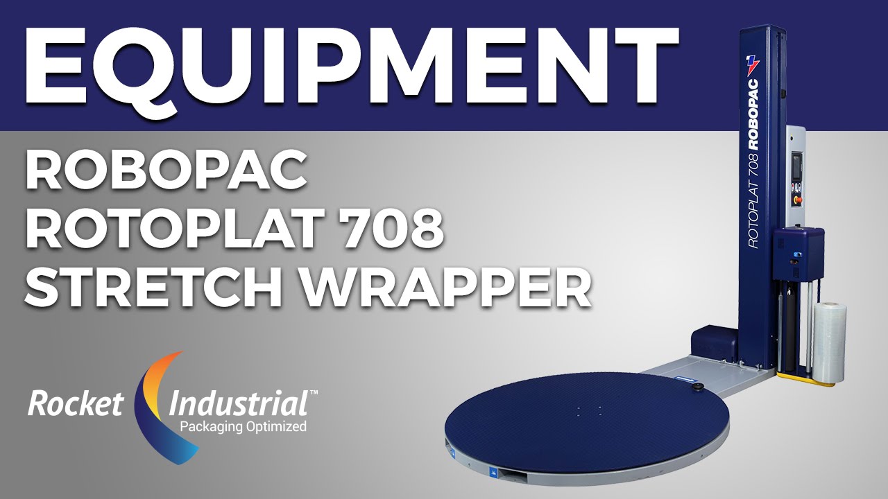 Robopac Rotoplat 708 Stretch Wrapper | See It In Action!