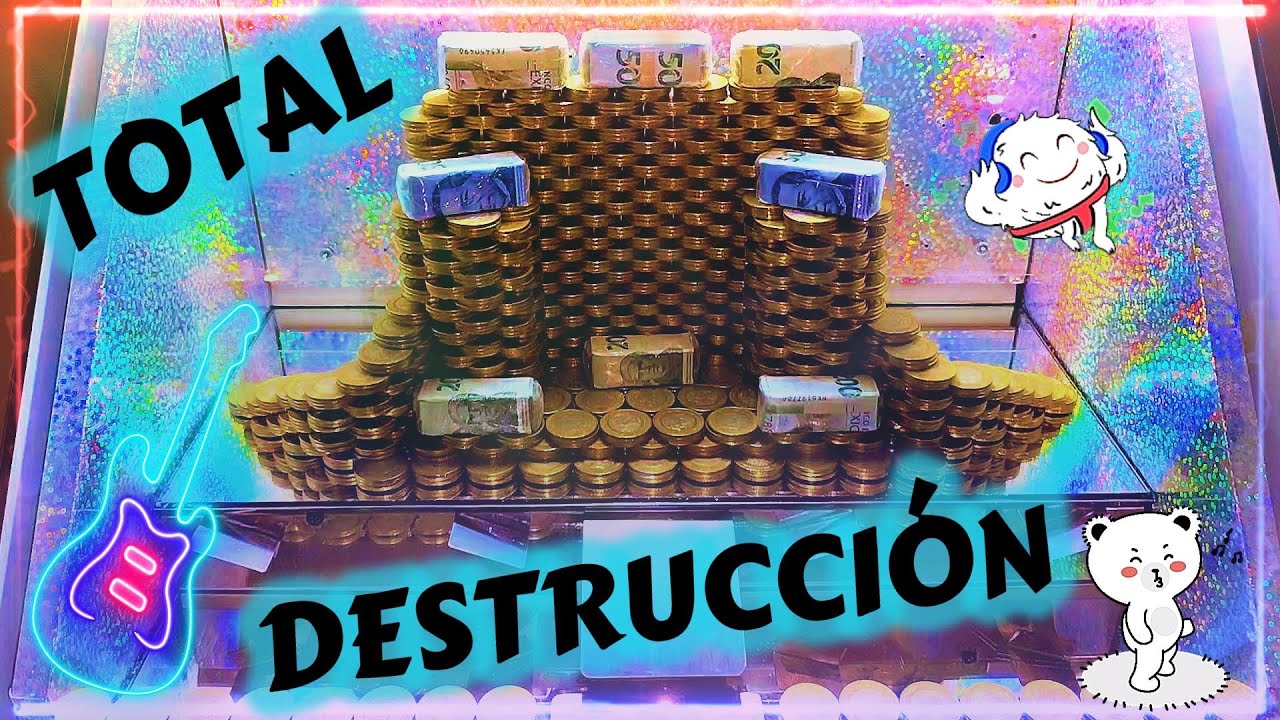 DESTRUCCIÓN TOTAL Maquina de Cascada Torres de $ 10 @CONOCIENDO EL BARRIO @SUSAN-JUEGA