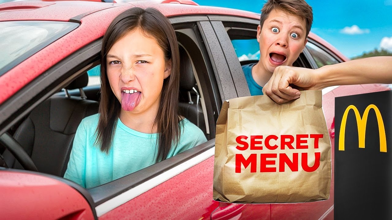 We Ate Only SECRET MENU Items for a DAY!
