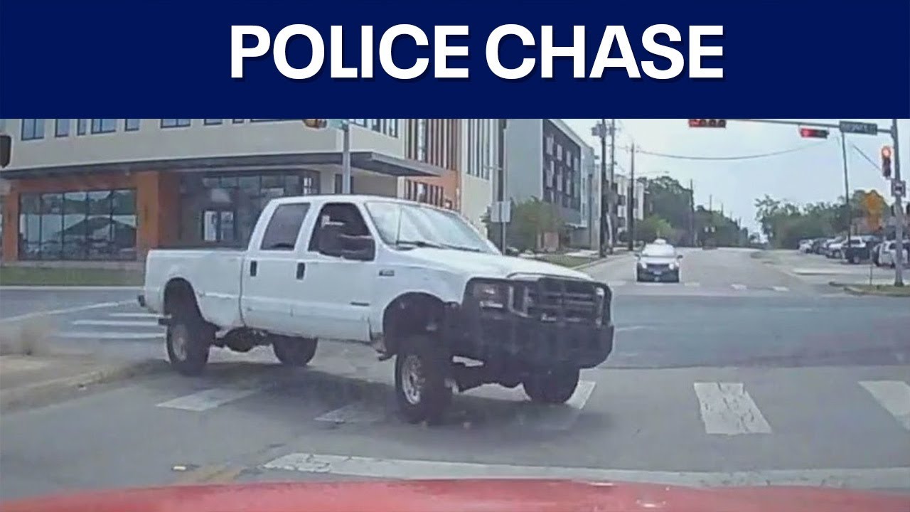 Police chase in Austin: Stolen truck crashes into CapMetro bus | FOX 7 Austin