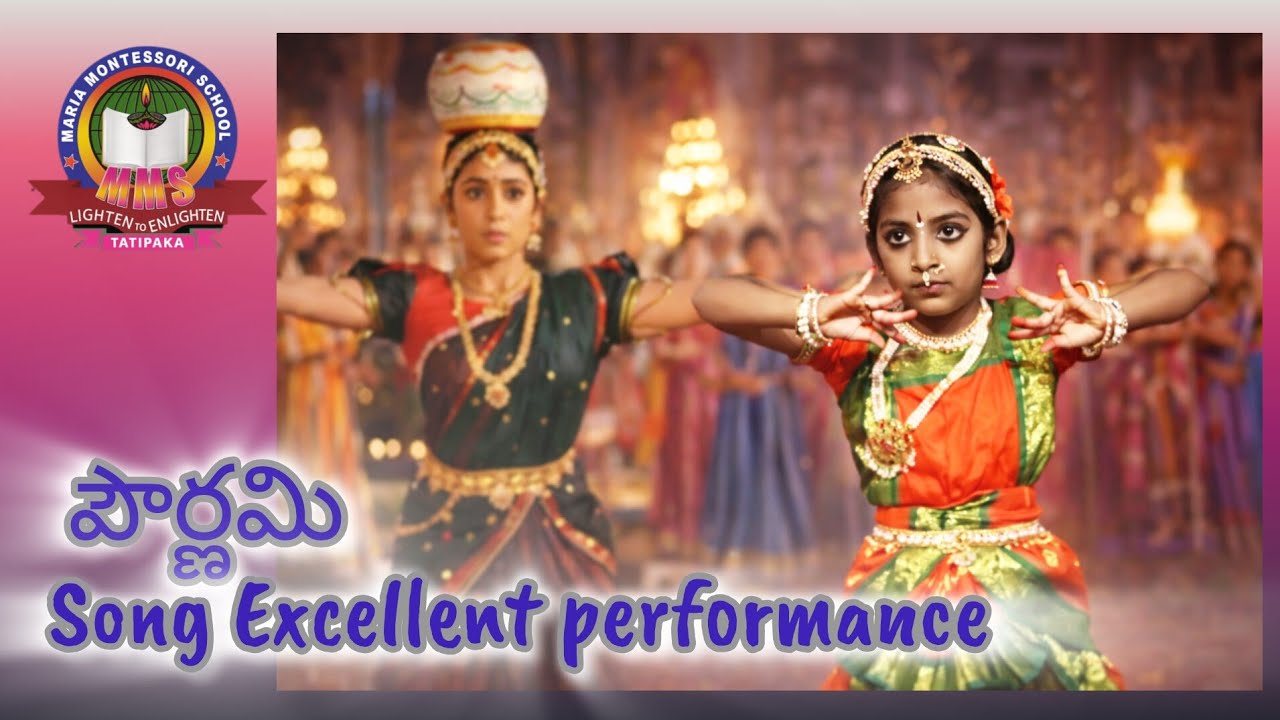 Bharata vedamuga song Excellent performance by MMS student #trendingvideo #bharatanatyam #viral 