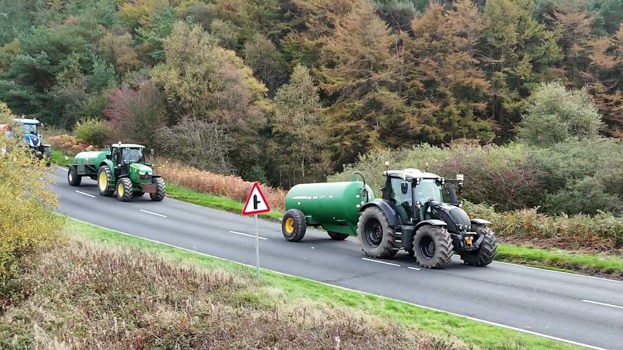 WHITBY MOORLAND FIRE CHARITY TRACTOR RUN 