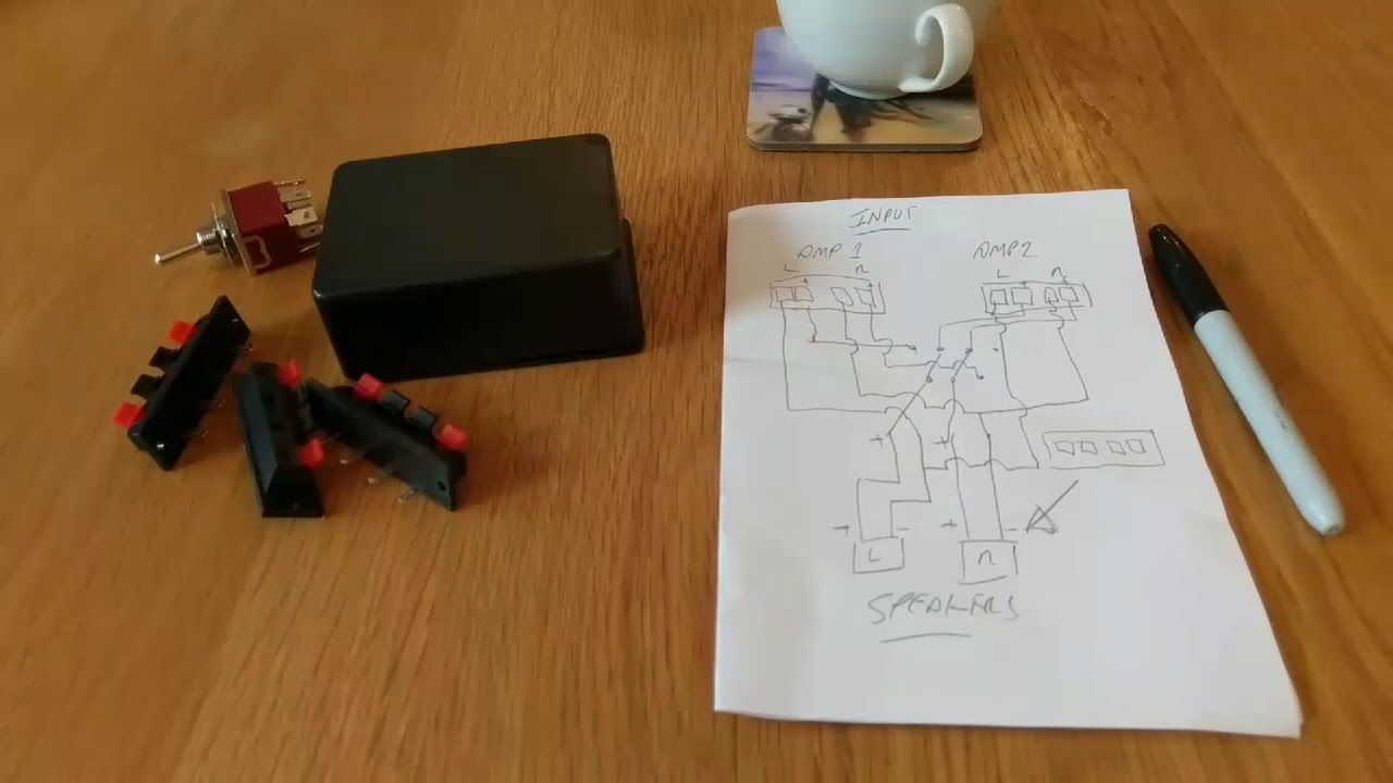 How to build an amp switch box
