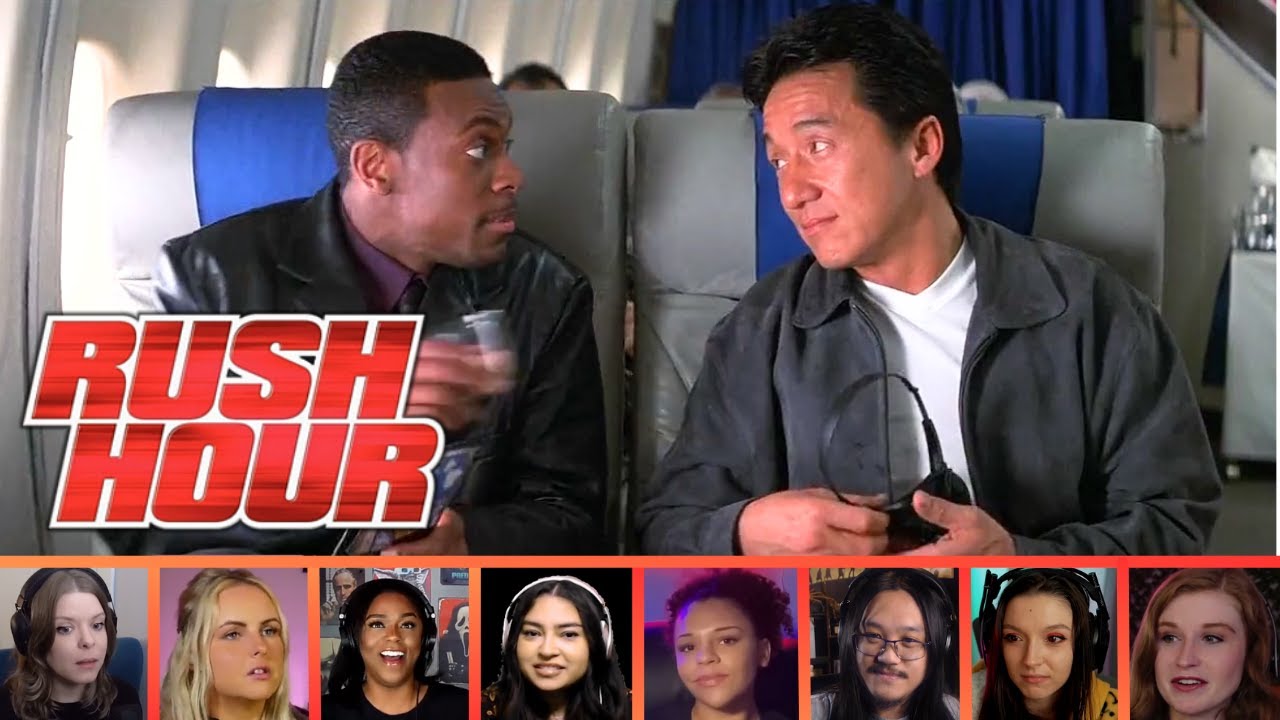 Reactors Reacting to the RUSH HOUR BLOOPER REEL | Rush Hour (1998)