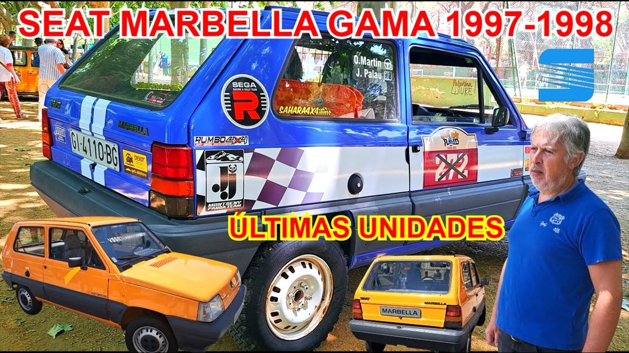 ⛽Seat Marbella gama 1997-1998. Últimas unidades. #seatmarbella