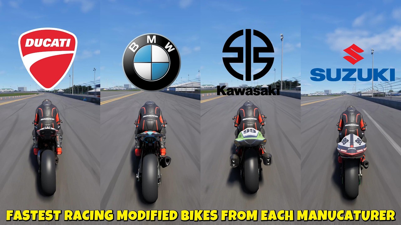 RIDE 6 | FASTEST RACING MODIFIED BIKES PER MANUFACTURER TOP SPEED BATTLE! 🔥 DUCATI BMW SUZUKI YAMAHA