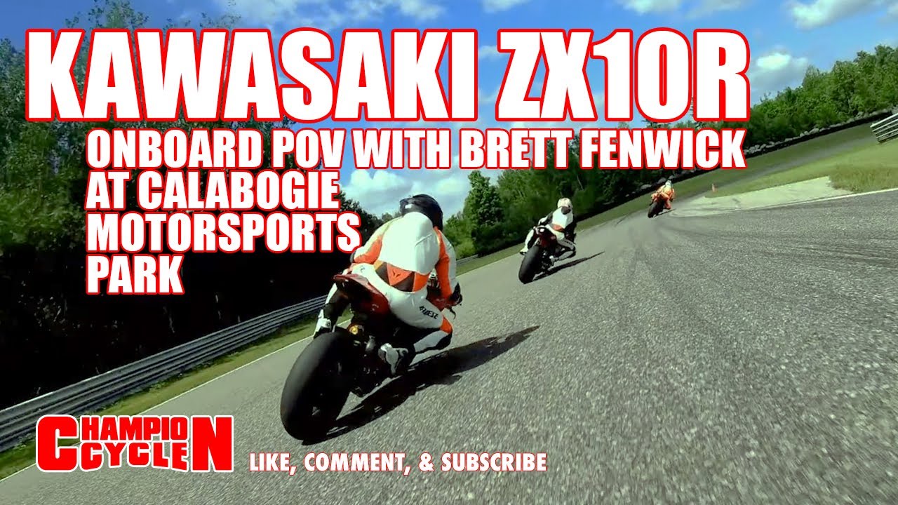Calabogie Motorsports Park On Board Open Lapping with Brett Fenwick on his Champion Built ZX10R