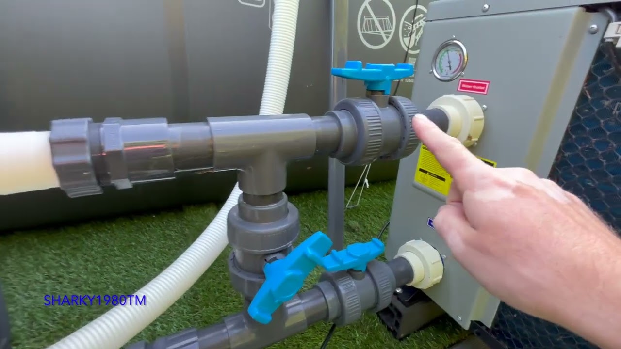 Intex QS500 zoutwatersysteem voor zwembad instellen
