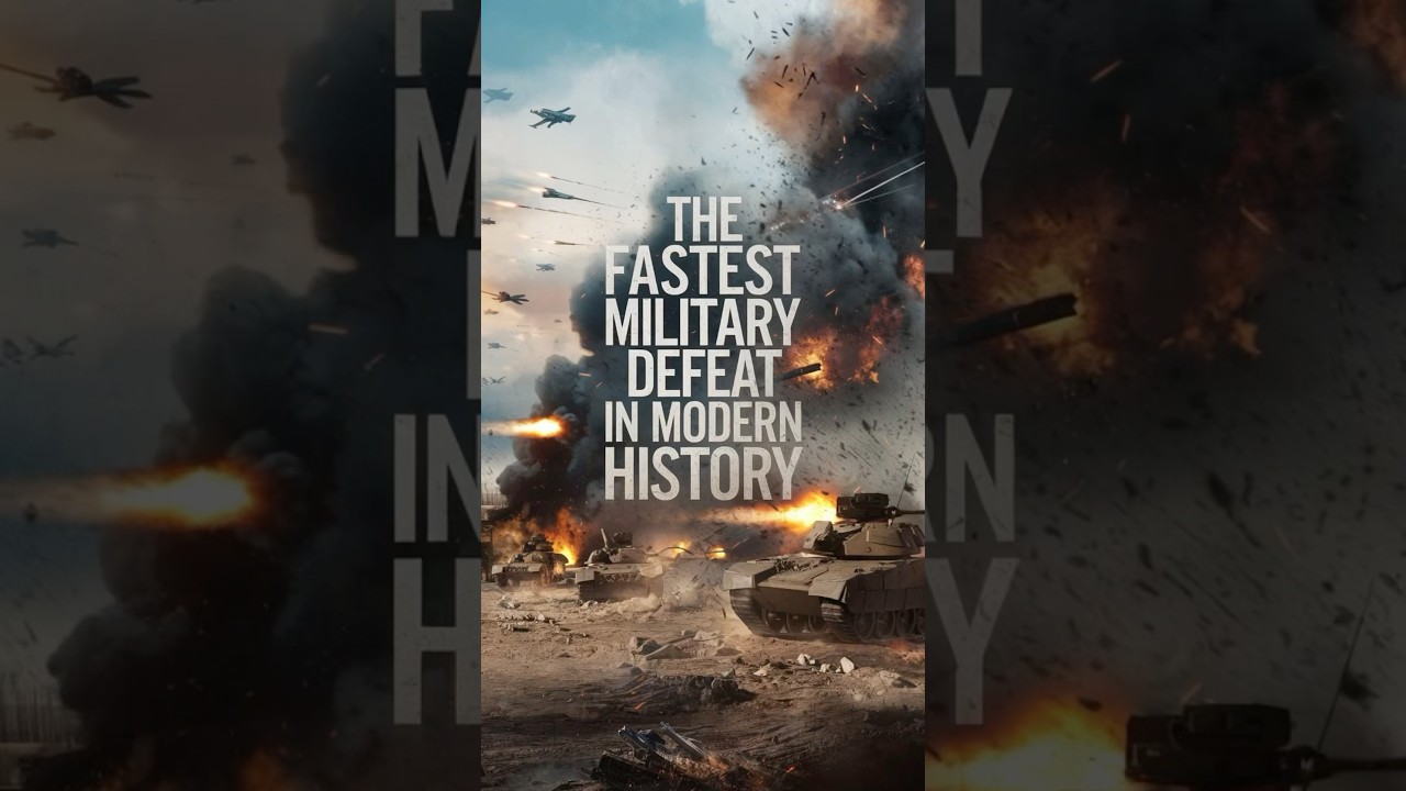 The Fastest Military Defeat in Modern History 😱💀