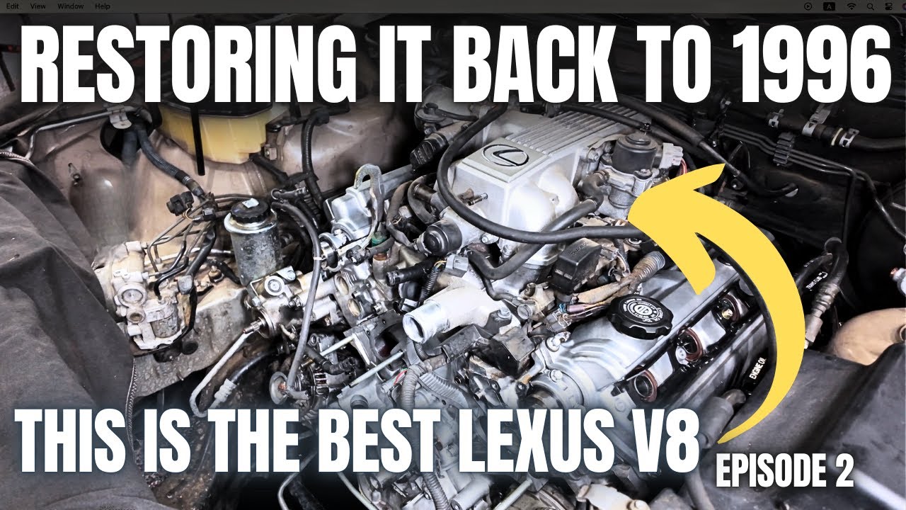 We Repair The First Lexus V8. An Absolute Legend of an Engine | Episode 2