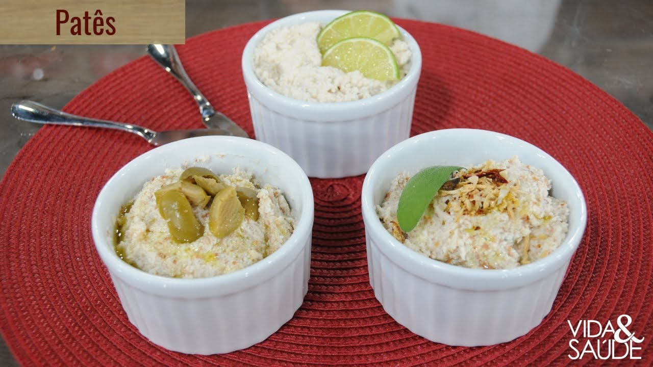Receita: Patês (06/09/18)