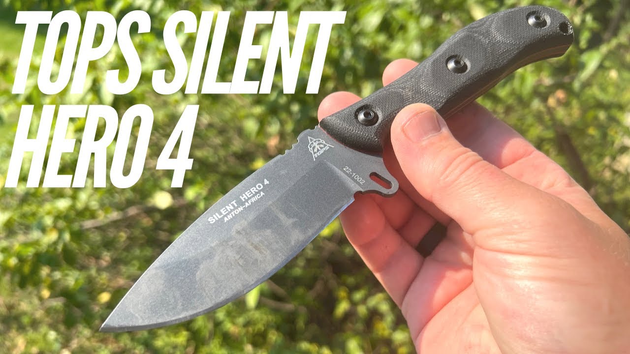 Tops Knives Silent Hero 4: Better Than The First Silent Hero + A Great Knife (~$150)