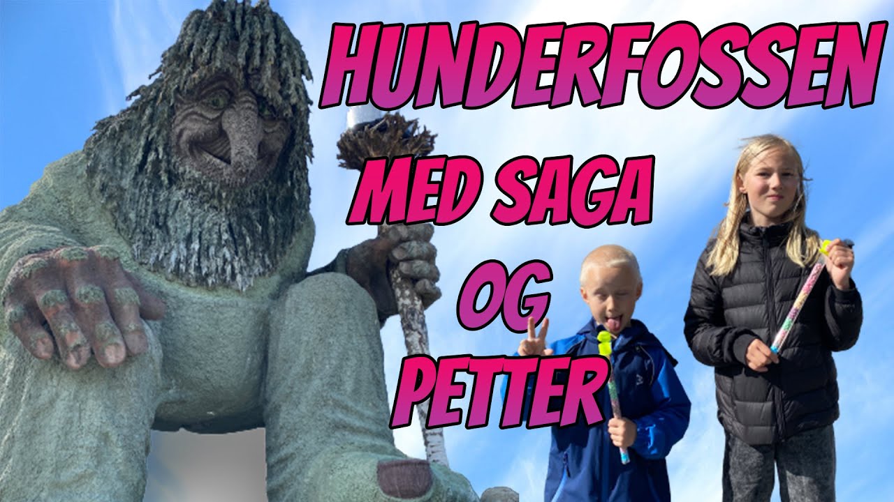 Hunderfossen Eventyrpark og Familiepark del 1 | Bli med Saga og Petter | Hovedattraksjoner