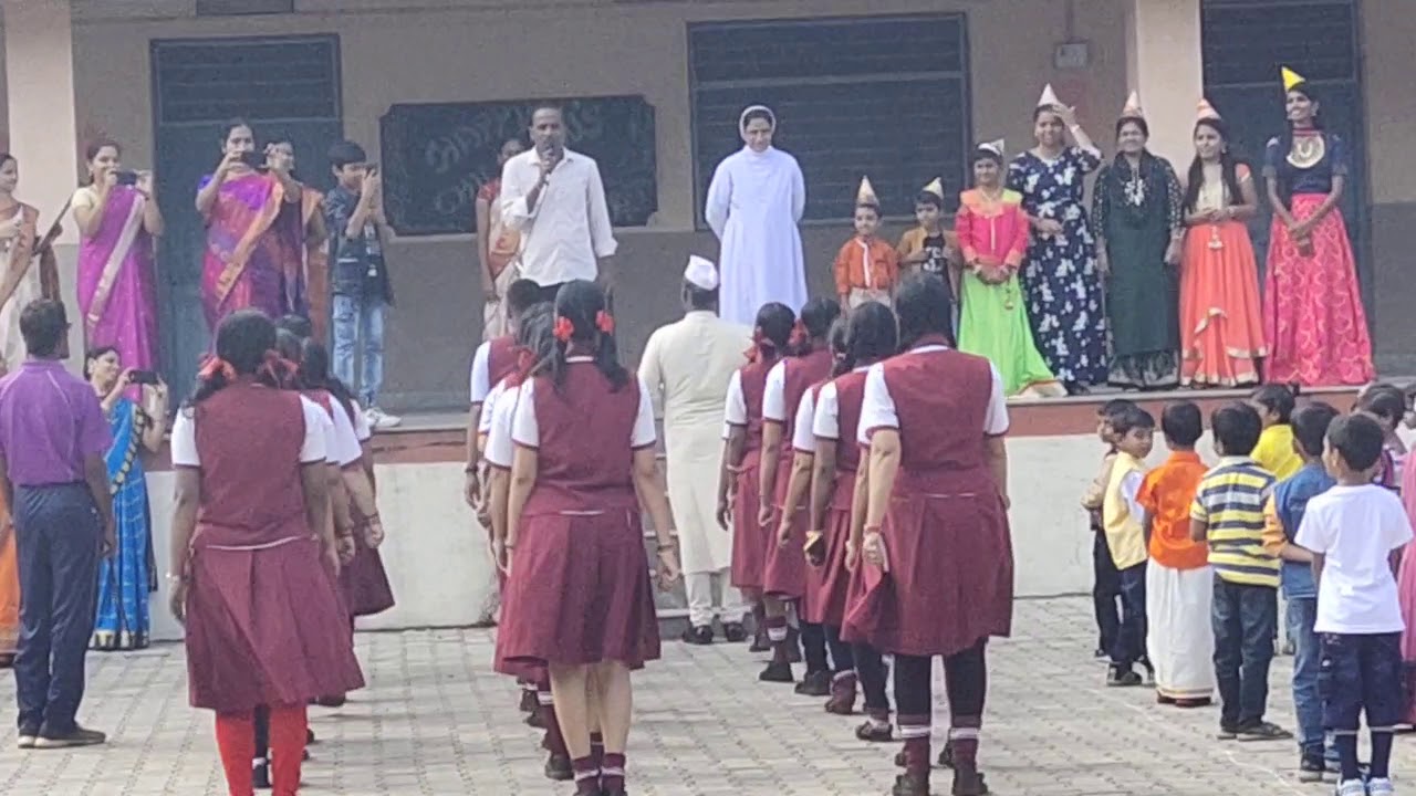 Children's day celebration in St Anne's (ICSE) School bagalkot