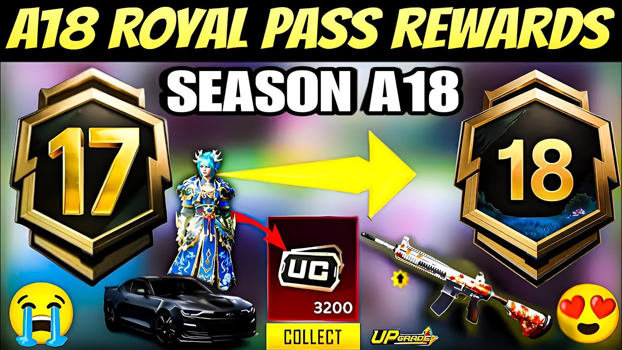 ✅ A18 Royal Pass &50 Rp Upgrada Gun M416😍| Bgmi A18 Royal Pass 🔥| Pubg A18 Royal Pass & v4.2 Update