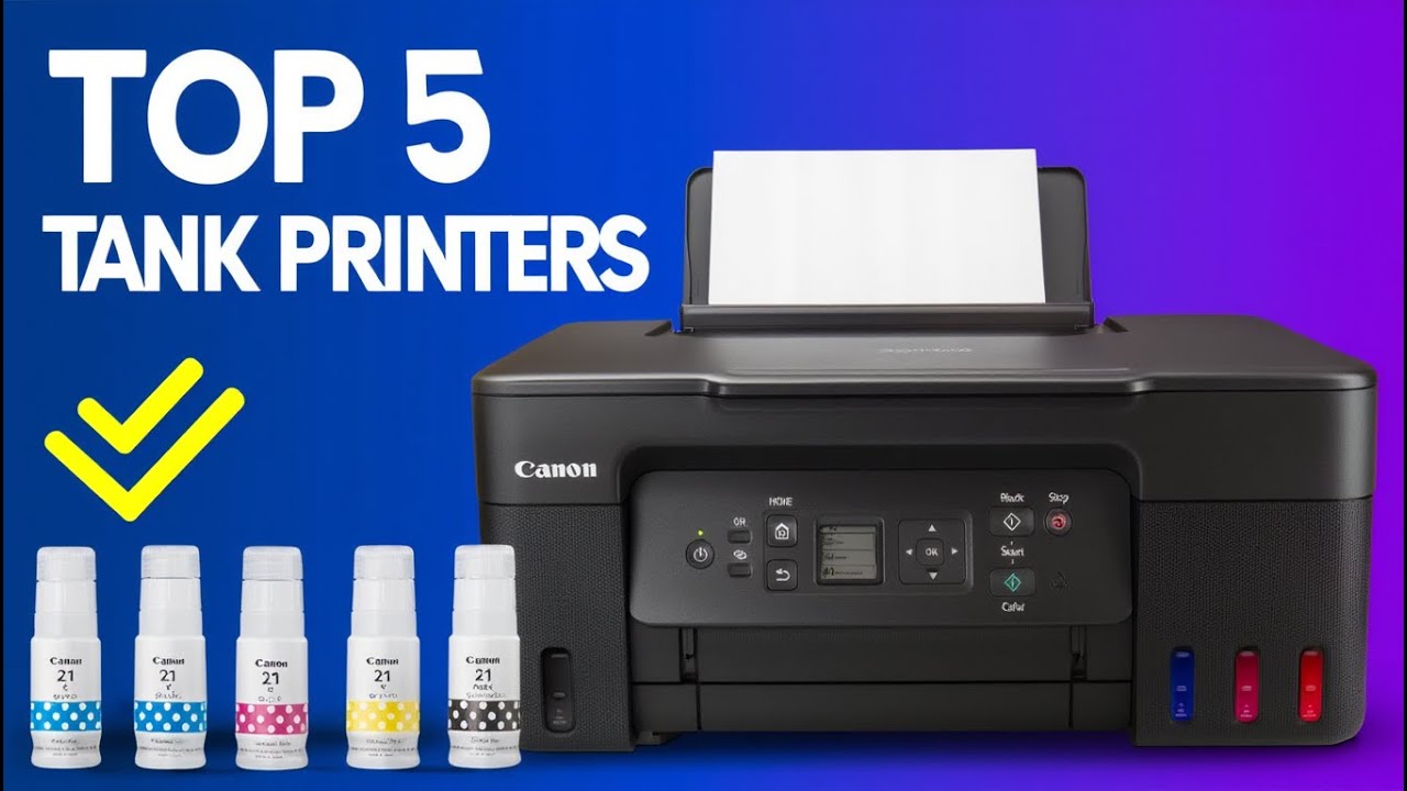 Top 5 Best Ink Tank Printers of 2026 | Top picks Tank Printers Reviewed!