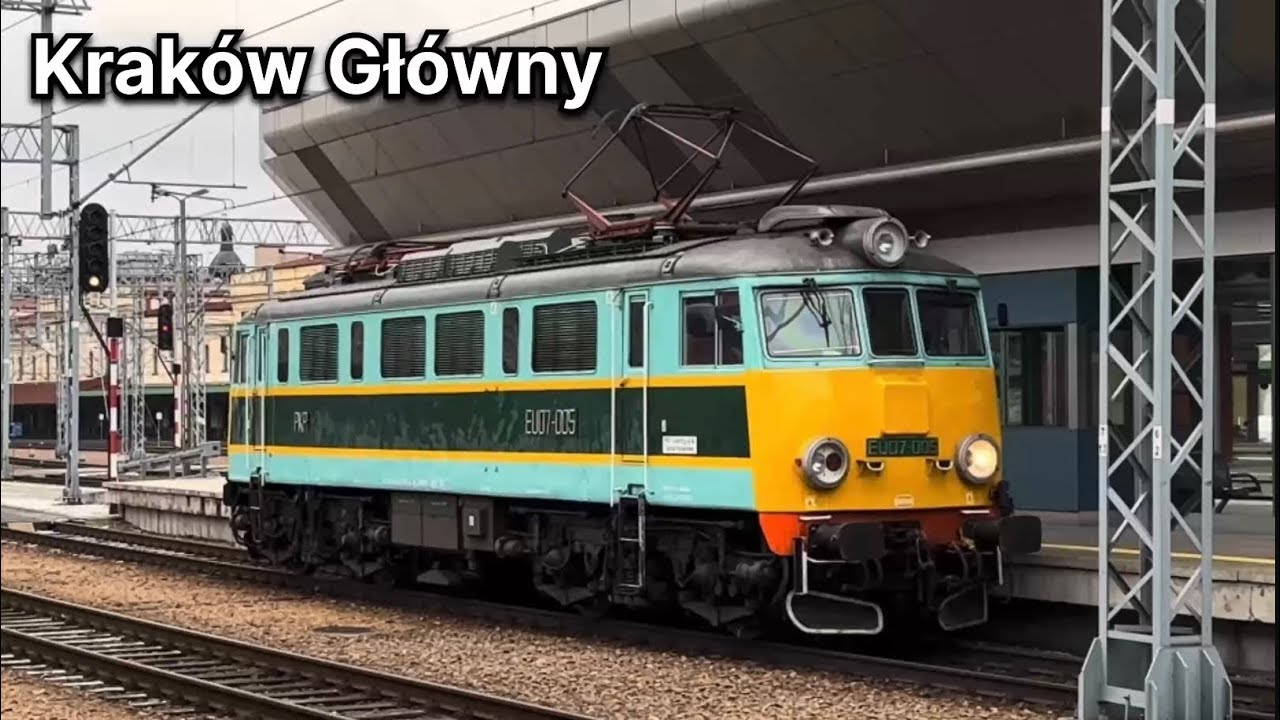 Składanka pociągów na stacji Kraków Główny